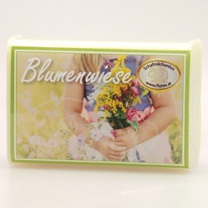 Schafmilchseife Blumenwiese verpackt