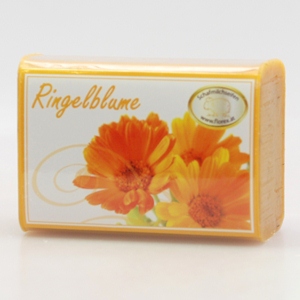 Schafmilchseife Ringelblume verpackt